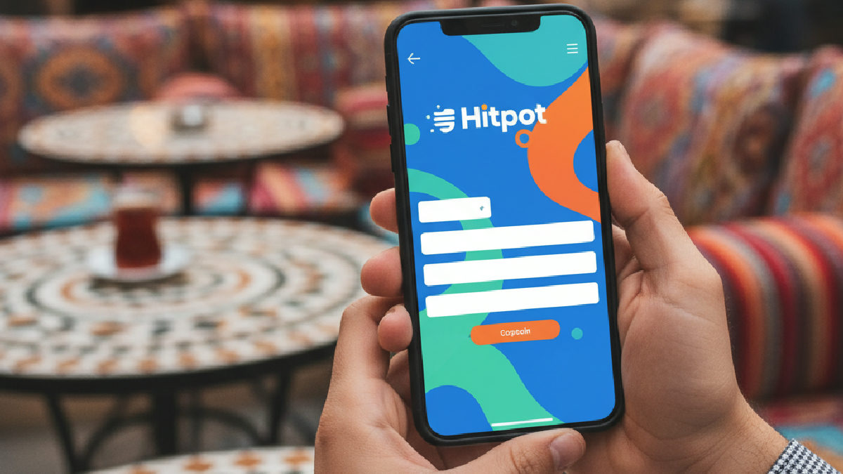 Hitpot mobil uygulaması ile kayıt olma kolaylığı ve erişim imkanları.